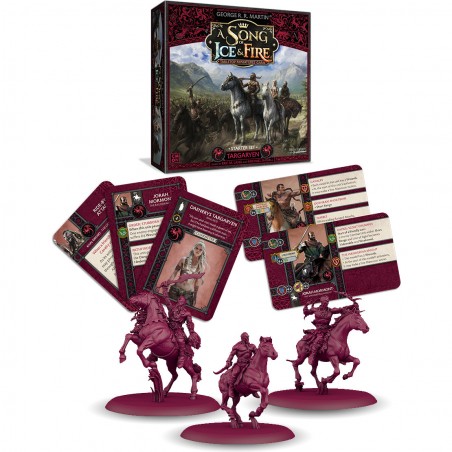 Le Trône de Fer: le Jeu de Figurines - Starter Targaryen - Jeux de figurines - Cmon