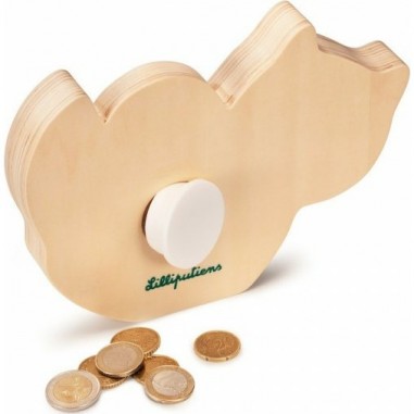 Tirelire en bois Alice - Lilliputiens