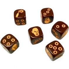 Zombicide : Set de dés Marron - Jeux de sociétéEsprit Jeu - Edge 2