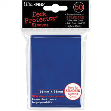 Ultra Pro - 50 sleeves Standard Bleu - Ultra.pro - Iello