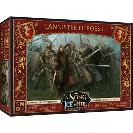 Le Trône de Fer: le Jeu de Figurines - Héros Lannister Ii - Edge - Jeux de figurines - Cmon