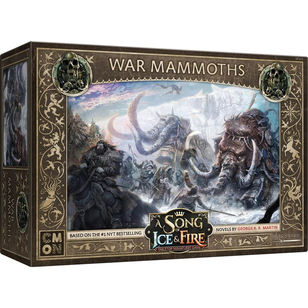 Cmon Le Trône de Fer : le Jeu de Figurines Mammouths de Guerre