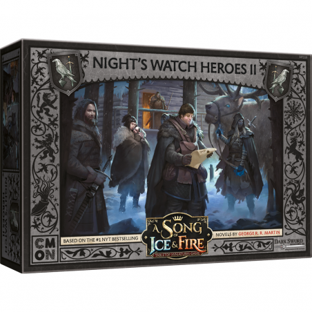 Le Trône de Fer: le Jeu de Figurines - Héros de la Garde de Nuit Ii - Jeux de figurines - Cmon