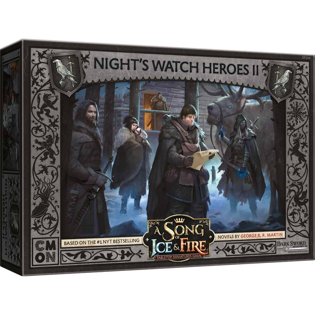 Cmon Le Trône de Fer : le Jeu de Figurines Héros de la Garde de Nuit 2