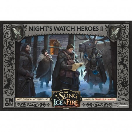 Le Trône de Fer: le Jeu de Figurines - Héros de la Garde de Nuit Ii - Jeux de figurines - Cmon