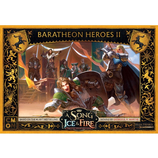 Cmon Le Trône de Fer : le Jeu de Figurines Héros Barathéon 2