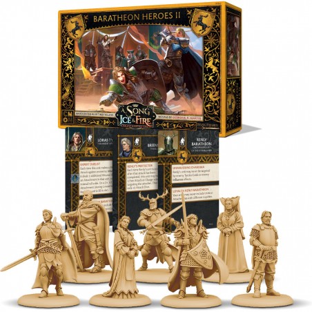 Le Trône de Fer: le Jeu de Figurines - Héros Barathéon 2 - Jeux de figurines - Cmon