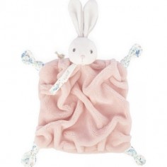 Doudou lapin rose Plume - Kaloo