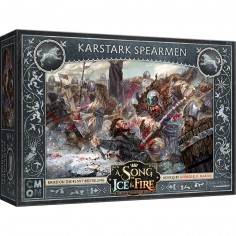 Le Trône de Fer: le Jeu de Figurines - Lanciers de la Maison Karstark - Jeux de figurines - Cmon