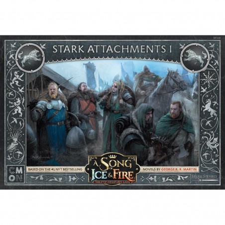 Le Trône de Fer: le Jeu de Figurines - Attachements Stark 1 - Jeux de figurines - Cmon