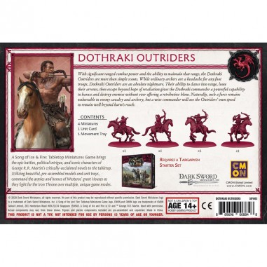 Le Trône de Fer: le Jeu de Figurines - Cavaliers Dothraki - Jeux de figurines - Cmon