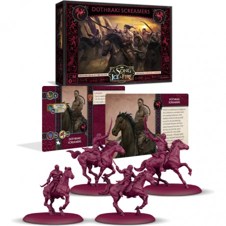 Le Trône de Fer: le Jeu de Figurines - Hurleurs Dothraki - Jeux de figurines - Cmon