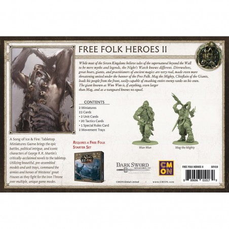 Le Trône de Fer: le Jeu de Figurines - Héros du Peuple Libre Ii - Jeux de figurines - Cmon
