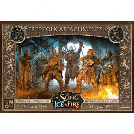 Le Trône de Fer: le Jeu de Figurines - Attachements du Peuple Libre 1 - Jeux de figurines - Cmon