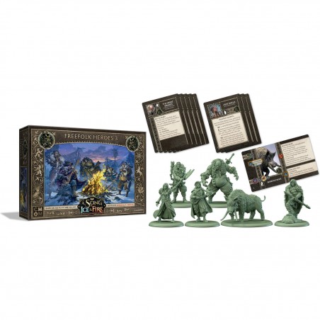 Le Trône de Fer: le Jeu de Figurines - Héros du Peuple Libre 3 - Jeux de figurines - Cmon