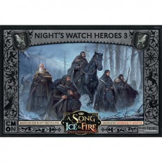 Le Trône de Fer: le Jeu de Figurines - Héros de la Garde de Nuit 3 - Jeux de figurines - Cmon