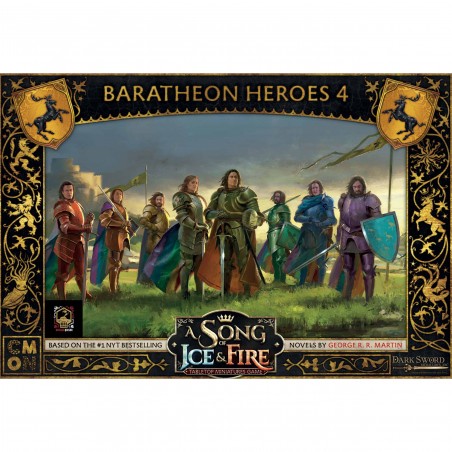 Le Trône de Fer: le Jeu de Figurines - Héros Barathéon 4 - Jeux de figurines - Cmon