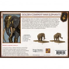 Le Trône de Fer: le Jeu de Figurines - Eléphants de la Compagnie Dorée - Jeux de figurines - Cmon 2