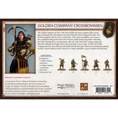 Le Trône de Fer: le Jeu de Figurines - Arbalétriers de la Compagnie Dorée - Jeux de figurines - Cmon 2