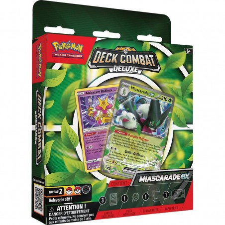 Pokémon: Deck Combat Deluxe Miascarade - Asmodée - Jeux de cartes - Asmodee