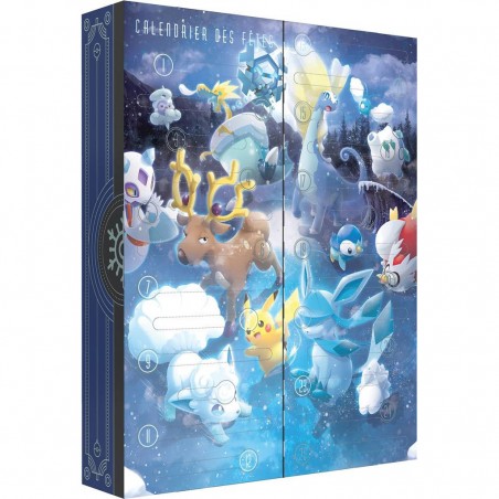 Pokémon : Calendrier des Fêtes 2023 - Calendrier de l'avent