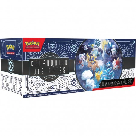 Pokémon : Calendrier des Fêtes 2023 - Calendrier de l'avent