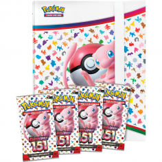 Pokémon EV3.5 :Portfolio 360 cartes + 4 boosters Pokémon 151 - Asmodee 2