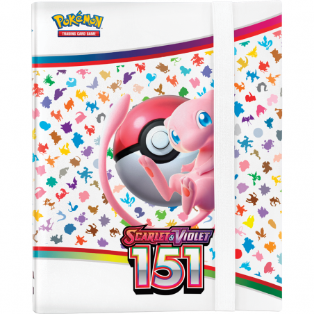 Pokémon EV3.5 :Portfolio 360 cartes + 4 boosters Pokémon 151 - Asmodee