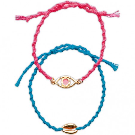Activités manuelles pour enfant - Kit création de bracelets à offrir - Janod