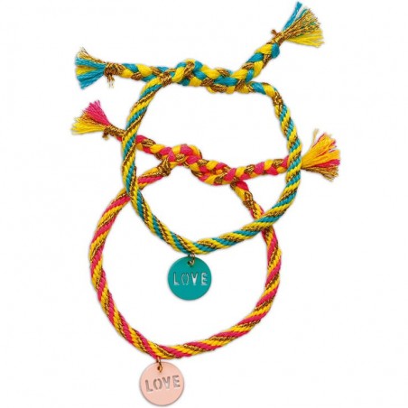 Activités manuelles pour enfant - Kit création de bracelets à offrir - Janod