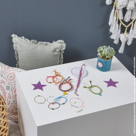 Activités manuelles pour enfant - Kit création de bracelets à offrir - Janod