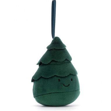 Peluche Mini Sapin de Noël à suspendre Festive Folly - Jellycat