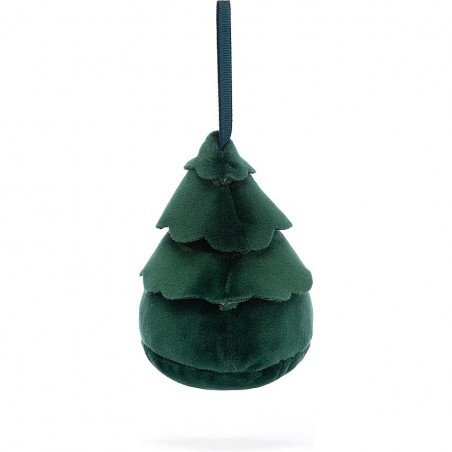 Peluche Mini Sapin de Noël à suspendre Festive Folly - Jellycat