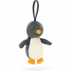 Peluche Mini Pingouin à suspendre Festive Folly - Jellycat