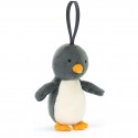 Peluche Mini Pingouin à suspendre Festive Folly - Jellycat