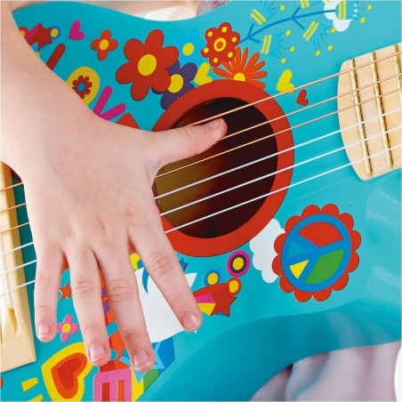 Guitare Flower Power - Hape