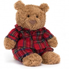 Peluche Bartholomew - Ours en pyjama - Jellycat