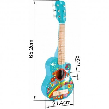 Guitare Flower Power - Hape