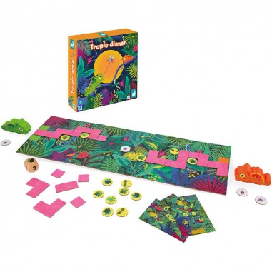 Jeu de plateau - Tropic Dinner - Janod