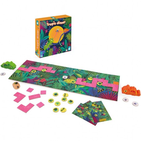 Jeu de plateau - Tropic Dinner - Janod
