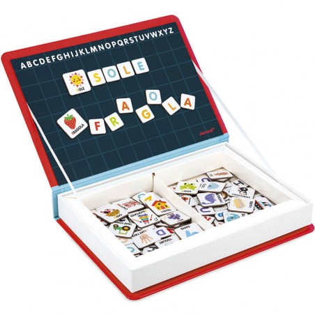 Magneti'Book Alphabet Italien : Jeux éducatifs magnétiques - Janod
