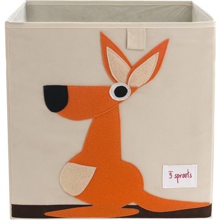 Cube de rangement jouets Kangourou - 3 Sprouts