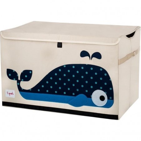 Coffre à jouets Baleine - 3 Sprouts