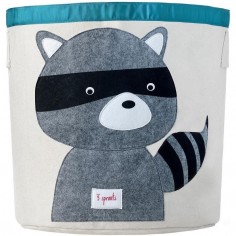 Sac à jouets Raton laveur - 3 Sprouts