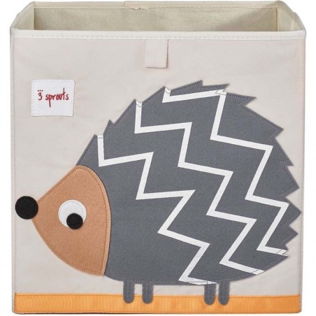 Cube de rangement jouets Hérisson - 3 Sprouts