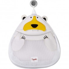 Rangement pour le bain Ours polaire - 3 Sprouts