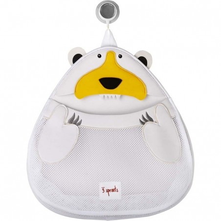 Rangement pour le bain Ours polaire - 3 Sprouts