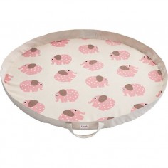 Tapis de jeu éléphant rose - 3 Sprouts