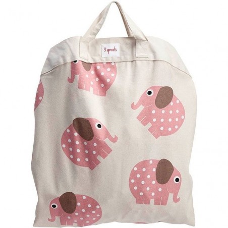 Tapis de jeu éléphant rose - 3 Sprouts