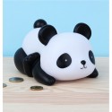Tirelire Panda Kawaii - Grande Capacité 800 Pièces - Cadeau Enfant éducatif Pour Garçon Et Fille - Décoration Chambre Anniversaire - Réutilisable Et Solide
